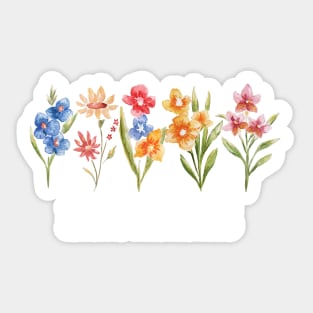 Raising wildflowers and wildlife Sticker